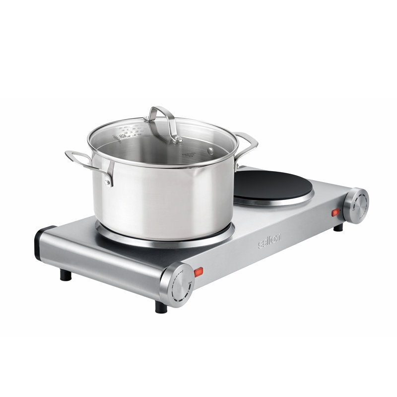 Salton Portable Infrared Cooktop Double